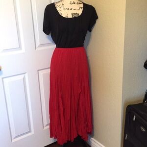 First choice Women red skirt style 376